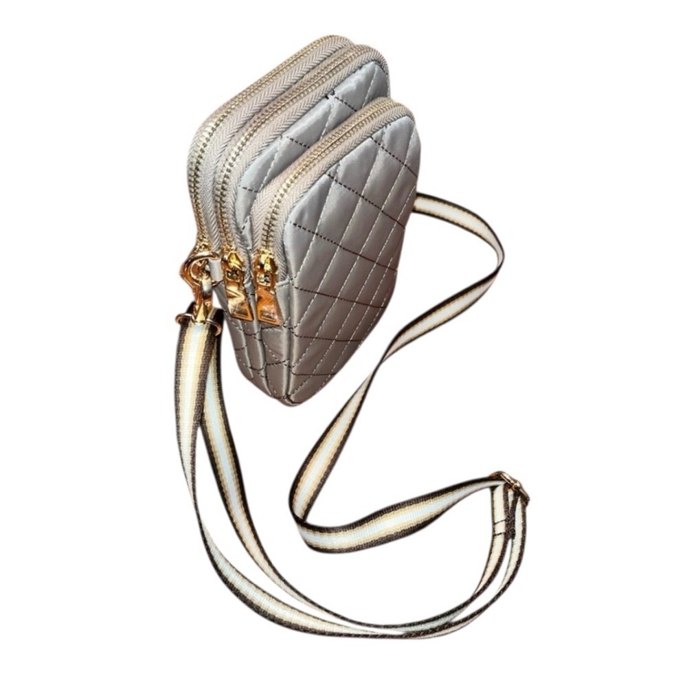 Urban Fit by Urban Expressions Quilted Small Crossbody 8” x 5” Size x 2”